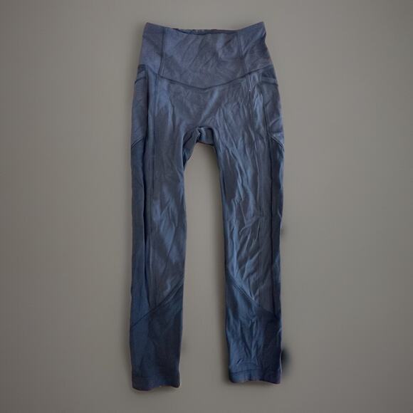 Lululemon Invigorate High Rise Tight Pants Black Size 4 Luxtreme Pockets Run - Picture 1 of 6